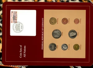 Coin sets of all nations Germany 1987-1990 UNC 5 Mark 1987 03.05.1990 - Picture 1 of 4