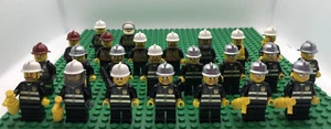 LEGO City - Minifigures X24 - Fire Fighter + Accessories - Bundle/Job Lot - Picture 1 of 15
