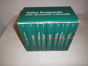 Walter Kempowski: Die deutsche Chronik im Schuber 9 Bände + Beiheft *RAR - Bild 1 von 4