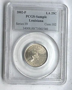 USA QUARTER LOUISIANA 2002-P PCGS-SAMPLE - Bild 1 von 2