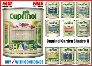 Cuprinol Garden Shades Paint - All Sizes & Colours - Multisurface Durable Paint - Picture 1 of 35