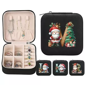 Weihnachten Schmuckkästchen Organizer Reise Schmuck Ornamente Aufbewahrungsbox Box - Bild 1 von 35
