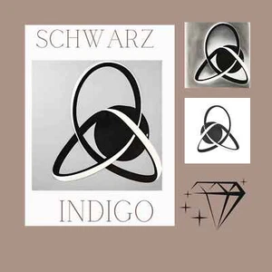 Wandleuchte Indigo Wofi by Global Technics LED Wandlampe schwarz 14Watt Lampe - Bild 1 von 5