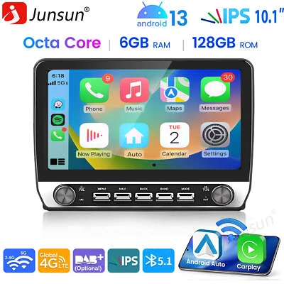 Für AUDI A3 8P 03-2013 GPS Nav WIFI BT SWC DAB+ Android Carplay Autoradio 6+128G - Bild 1 von 4