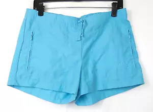 Pantalones cortos informales para correr Adidas poliéster azul 3" de largo M - Imagen 1 de 2