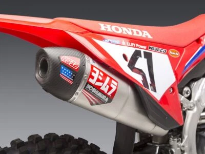 SCARICO COMPLETO ACCIAIO / ACCIAIO RS-12 YOSHIMURA PER HONDA CRF 250 R 2022-2023 - Immagine 1 di 4