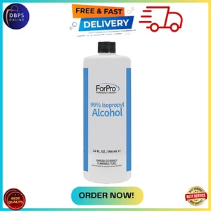 ForPro 99% Isopropyl Alcohol IPA - Pure Concentrated - High Purity - 32 fl oz - Picture 1 of 11