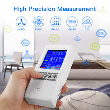 Air Quality Monitor HCHO Co2 Analyzer Detector for Bedroom Indoor Color Screen