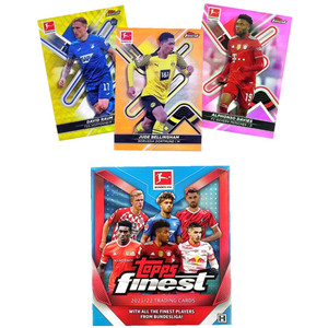 2021-22 TOPPS Finest Bundesliga Soccer Cards / PARALLELS