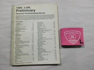 1996 ACURA 3.5RL PRELIMINARY ELECTRICAL TROUBLESHOOTING SERVICE MANUAL - Foto 1 di 5