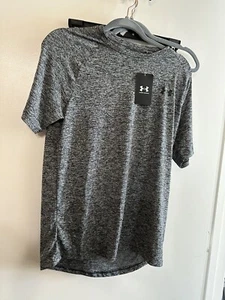 Under Armour Mens T Shirt Sz: SM Gray The Tech Tee Short Sleeve Crew NWT - Picture 1 of 4