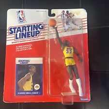 Kareem Abdul-Jabbar 1988 ROOKIE STARTING LINEUP SLU - NBA - LOS ANGELES LAKERS