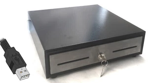 MINI USB Kassenlade Kassenschublade iQCash330 33x35x10cm Geldfach Geldschublade - Bild 1 von 4