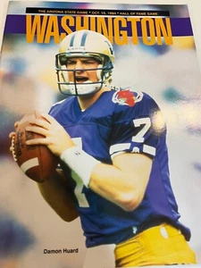 NCAA College Football Programm 1994 Washington Huskies Arizona St Damon Huard - Bild 1 von 2