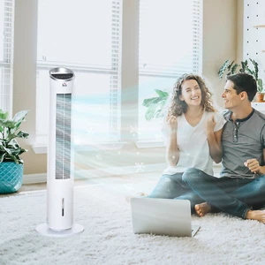 HOMCOM 40" 3-in-1 Portable Air Cooler, Oscillating Fan, Humidifier, 8H Timer - Picture 1 of 12