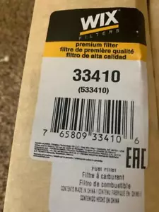 WIX Filters - 33410 Fuel (Complete In-Line) Filter, **2-PACK** - Picture 1 of 1