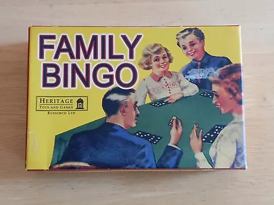 Vintage Style FAMILY BINGO GAME By Heritage Toys & Games - Image 1 of 3