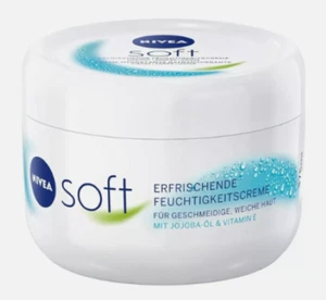 Nivea Crema Hidratante Suave Refrescante con Aceite de Jojoba y Vitamina E 375ml - Imagen 1 de 3