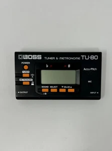Boss TU-80 Tuner and Metronome for Acoustic Electric Guitar or Drums - EUC! - Picture 1 of 9