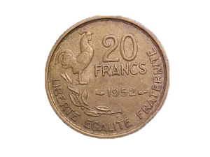 1952 France 20 Francs KM# 917.1 - Very Nice Circ Collector Coin! - c1990xux - Picture 1 of 2