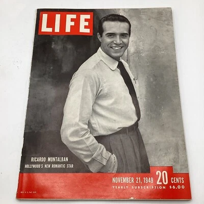 Life Mag Nov 21, 1949 Disney’s Mr. Toad, Flesh & Fur, Mutating Fish Radiation - Imagem 1 de 4