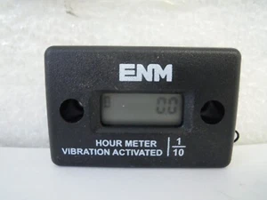 ENM T56F6 LCD HOUR METER 6-DIGIT VIBRATION ACTIVATED 1/10 *NEW - Bild 1 von 3
