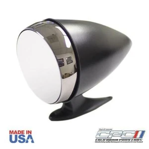 1965-1967 SHELBY BULLET MIRROR BLACK, CONVEX MIRROR - Picture 1 of 1