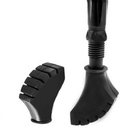 12 Reinforced Rubber Tip End Cap Hammer Trekking Pole Hiking Walking Stick JM