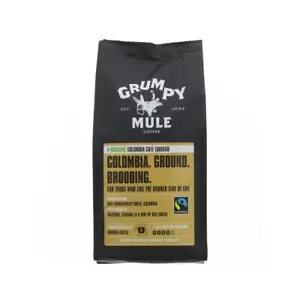 💚 Grumpy Mule Organic Colombia Equidad Coffe Ground 227g - Picture 1 of 1