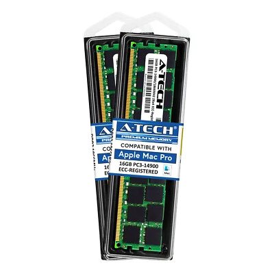 32GB KIT 2X 16GB 1866 MHZ ECC REGISTERED APPLE Mac Pro MacPro6,1 MEMORY RAM - Image 1 of 4