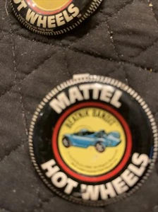 BEATNIK BANDIT - Mattel Hot Wheels metal badge/pin/button/pinback 1967 As Is - Picture 1 of 2