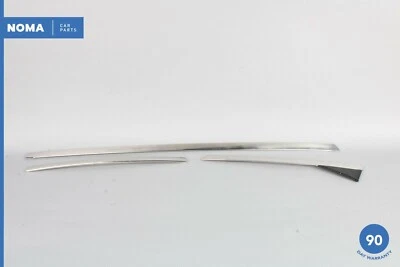 98-03 Jaguar XJ8 VDP X308 LWB conjunto de moldura de janela de porta externa traseira esquerda fabricante de equipamento original - Imagem 1 de 4