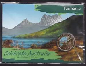 Australia 2009 One Dollar $1 (Tasmania) - Carded - Picture 1 of 3