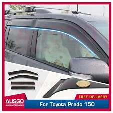 AUSGO Weather Shields for Toyota Landcruiser Prado 150 Series 2009-Onwards