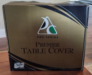 TC-7B Pro Series Premier Leatherette Pool Table Cover, Brown, 7-Feet Brand New! - Picture 1 of 3