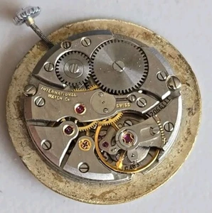 Vintage Mens IWC International Watch Co C. 403 Mens Watch Movement For Repairs - Picture 1 of 5