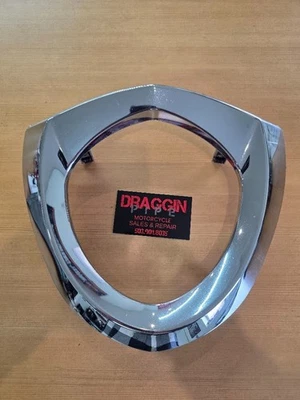 Ободок фары Victory Cross Country хромированный - Изображение 1 из 4