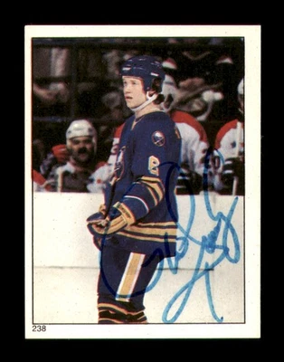Phil Housley Signed 1983-84 Topps Stickers RC 238 Buffalo Sabres - Image 1 of 2
