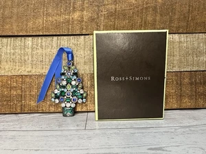 Ross Simons 2019 2da edición adorno de árbol de Navidad multicolor con joyas - Imagen 1 de 6