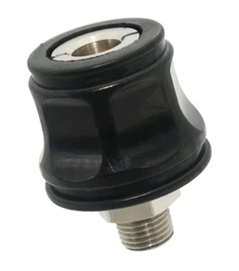 740112 Hose Coupling Adapter for Air Compressor NPT Std with Rubber Sleeve - Picture 1 of 5