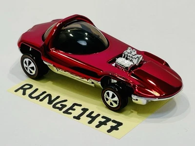 HOT WHEELS RLC MATTEL 80th ANNIVERSARY * ORIGINAL 16 * SILHOUETTE * RUBY RED - Image 1 of 2