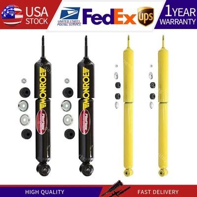 Front Rear Monroe Shocks Struts Fits Ford F-150 4WD 4.2L 2000 2001 2002 2003 - Image 1 of 4