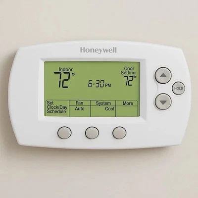 Honeywell TH6110D1021 Focus Pro 6000 Programmable Digital Thermostat - Image 1 of 4