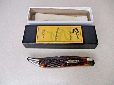 Cuchillo de hueso jigged Robeson USA SureEdge Pocketeze RS20AWG palillo de dientes cubiertos Queen Foto 1 de 4