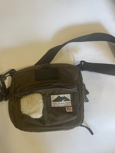 Cold Water Pack Tackle Chest Fly Fish Fishing Fanny Waist/ Sling Bag USA Canvas - Picture 1 of 5