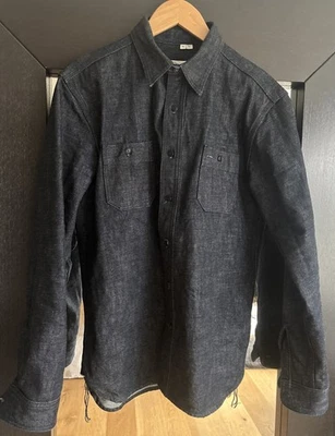 Gustin #75 OKAYAMA STANDARD SELVEDGE WORKSHIRT - TONAL THREAD Slim Fit Large - Image 1 of 4