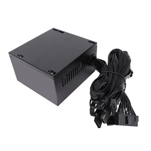 ATX 600W Power Supply Aluminum Active Computer Power Supply ATX PSU For NEW - Afbeelding 1 van 12