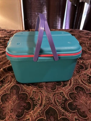 1990's Eagle Craftstor Organizing Tote Sewing Craft Storage Box  15” X 9 X 10” - Image 1 of 4