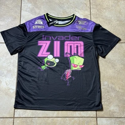 Camiseta de fútbol para niñas Invader Zim GIR & Zim GRANDE nueva Foto 1 de 4