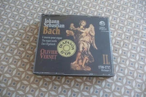 BACH L'OEUVRE POUR ORGUE VOL.2 OLIVIER VERNET COFFRET 3CD ORGAN WORKS. - Picture 1 of 5